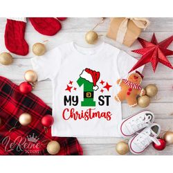 my first christmas svg, baby first christmas, baby first xmas svg, my 1st christmas svg, christmas baby svg, newborn 1st