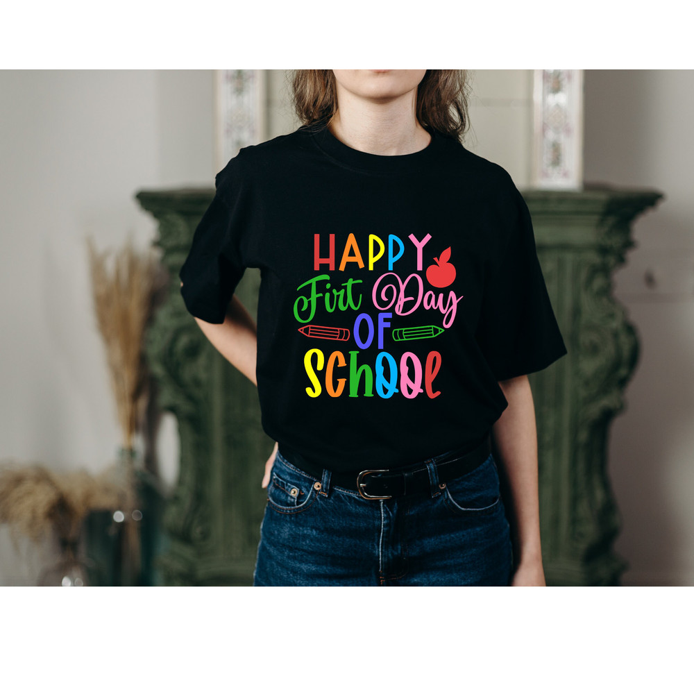 Happy First Day Of School Svg,Png,Back To School Png,Teacher Png,First Day Of School Png,1st day Of School Svg,Hello School Shirt - 2.jpg