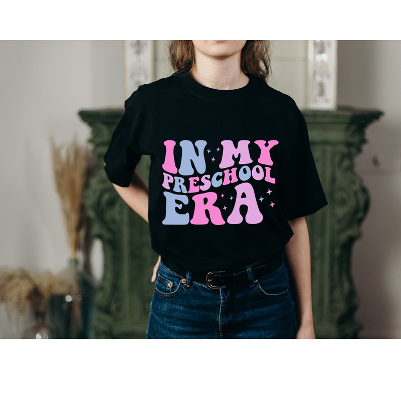 In My Preschool Era SVG,,Kids Tee Svg,Back to School Png,Kindergarten Png,First Day of Pre-K Svg Kids Era Svg,Preschool Shirt Png - 2.jpg