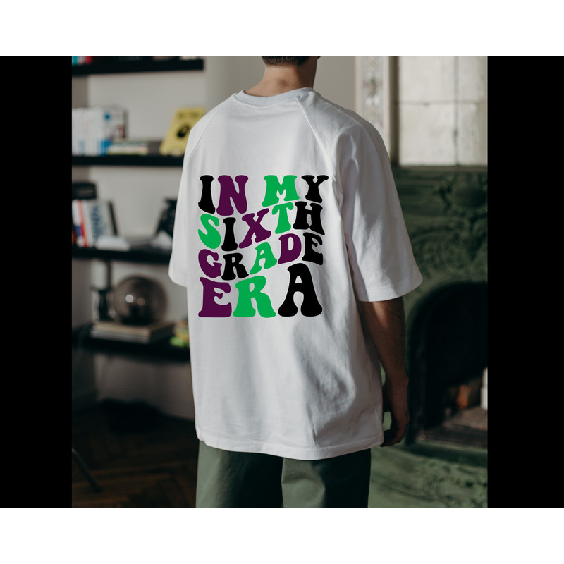 In my Sixth Grade Era PNG,SVG,Back to School Png,First day of school Png,First day of 6th Grade Png,Kid Back to School Elementary Svg,Png - 4.jpg