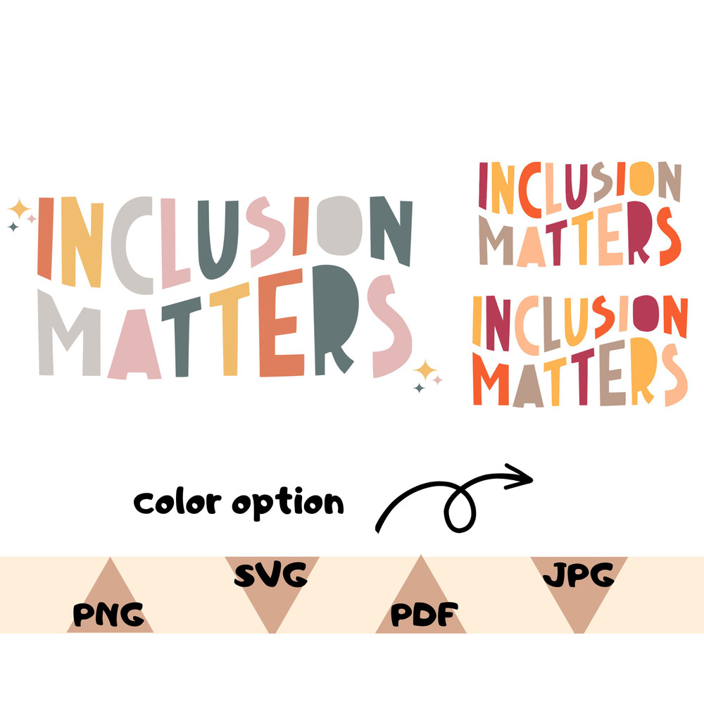 Inclusion Matters PNG,Special Education Shirt Svg,Mindfulness Png,Autism Awareness Svg,Equality Png, Neurodiversity Png,Dysleixa Svg Png - 1.jpg