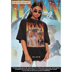 ryan gosling retro t-shirt - ryan gosling bootleg tee, ryan gosling long sleeve shirt, ryan gosling youth tee, ryan gosl
