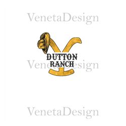 yellowstone dutton ranch, png instant digital download design