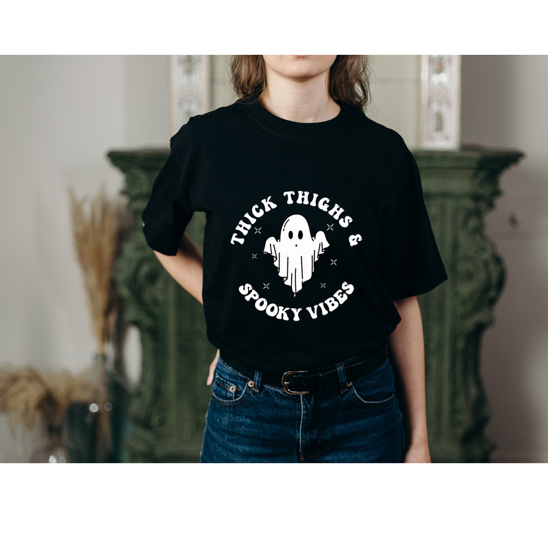 Thick Thighs Spooky Vibes SVG,Halloween Svg,Thick thighs Svg PNG,Spooky Svg,October 31,Retro Halloween Shirt Svg, Witch Svg,Files For Cricut - 2.jpg