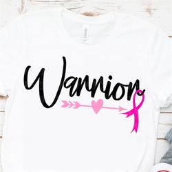 breast cancer svg, warrior cancer ribbon svg, breast cancer awareness svg, ribbon svg, cancer svg, cancer cut files, svg