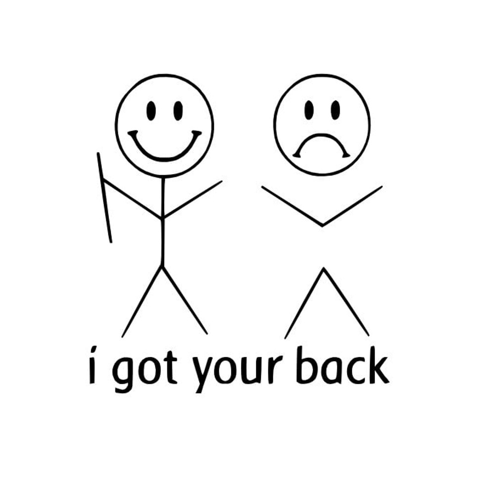 I Got Your Back SVG - Stick Figure SVG - Funny T Shirt - Sarcastic SVG - Car Decal - Png 300 dpi - Sublimation - Cut File - Digital Download - 1.jpg