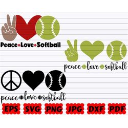 peace love softball svg | peace love svg | love softball svg | peace softball svg | peace svg | love svg | softball cut