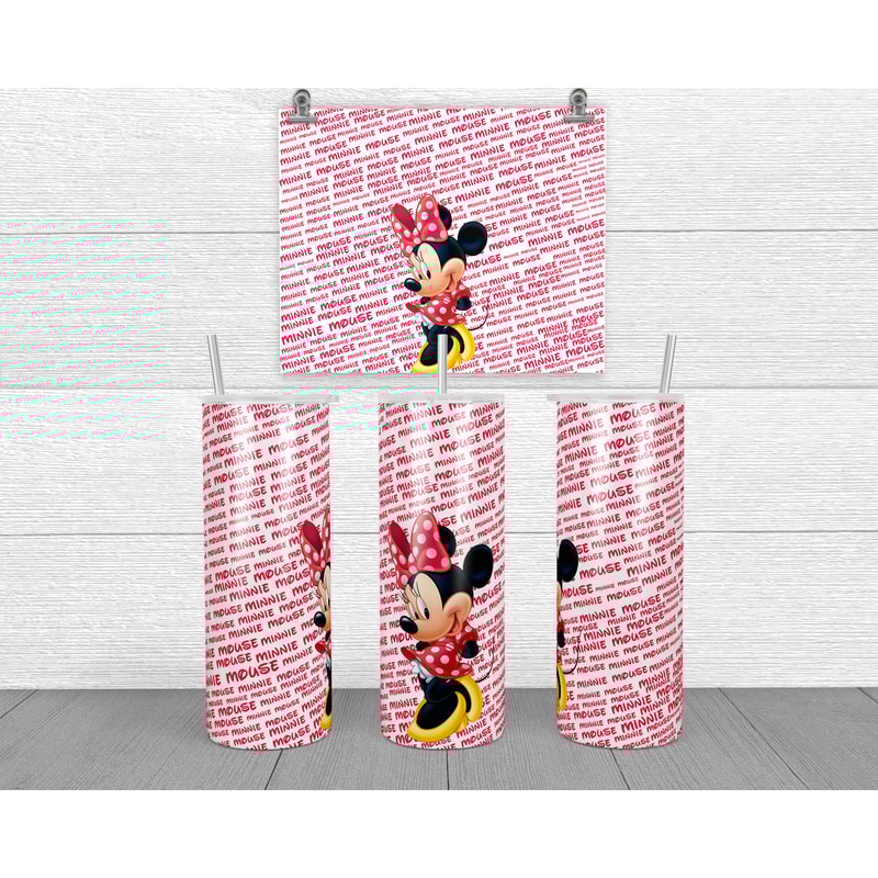 Minnie Mouse - Name Background Red Mockup.png