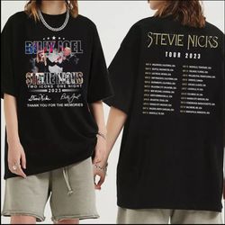 2023 billy joel stevie nick two, cons one night shirt, billy joel