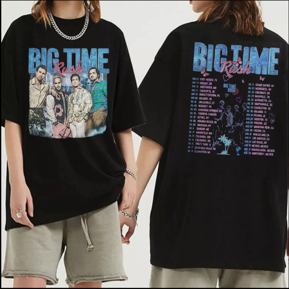 Big Time Rush Band Cant Get Enough Tour Shirt, Big Time Rush 2023 Tour Merch, BTR Merch Big Time Rush Fan Tshirt Hoodie Sweatshirt - 1.jpg