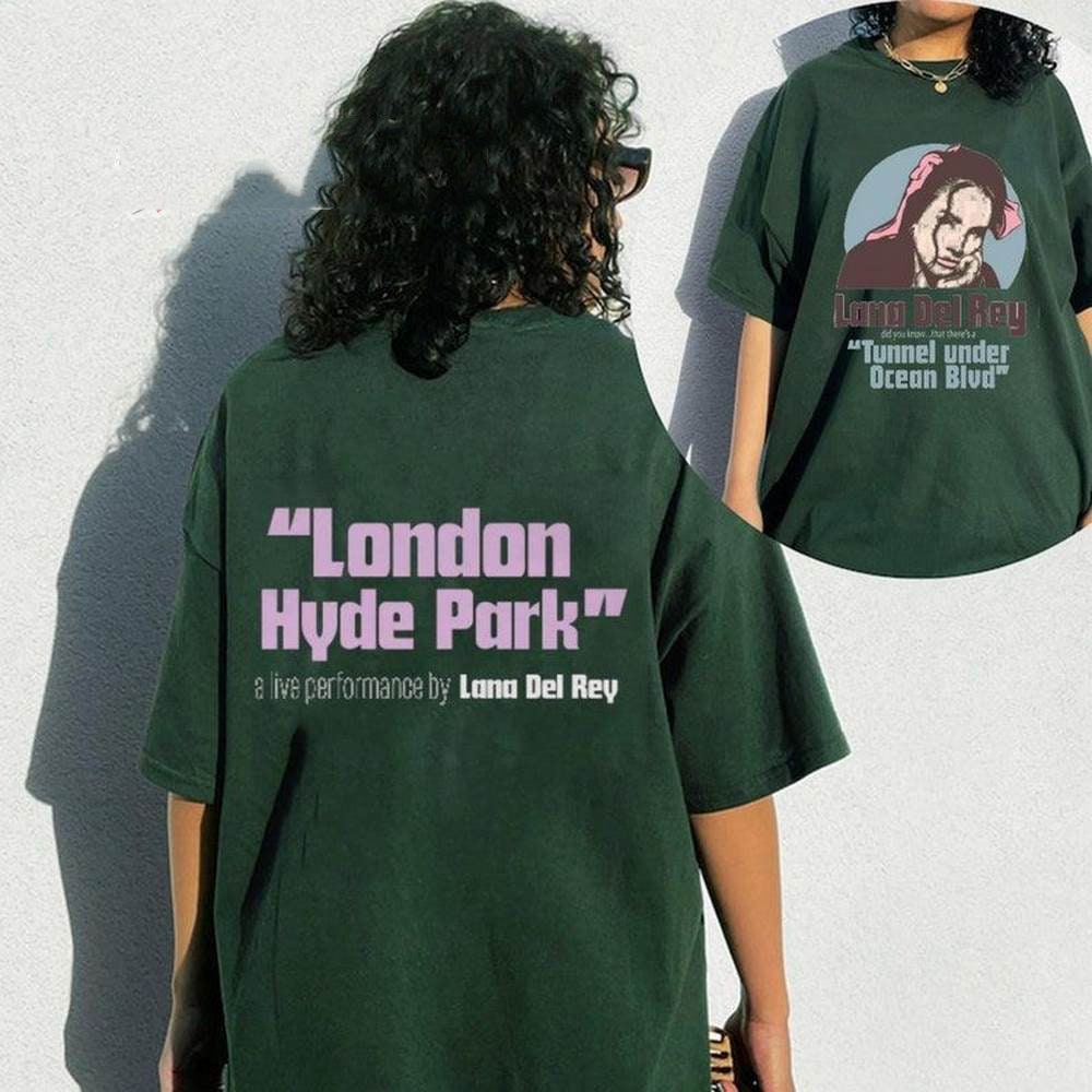 Lana Del Rey Hyde Park 2023 Unisex Shirt, Lana Del Rey 2023 Shirt - 1.jpg