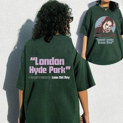 lana del rey hyde park 2023 unisex shirt, lana del rey 2023 shirt
