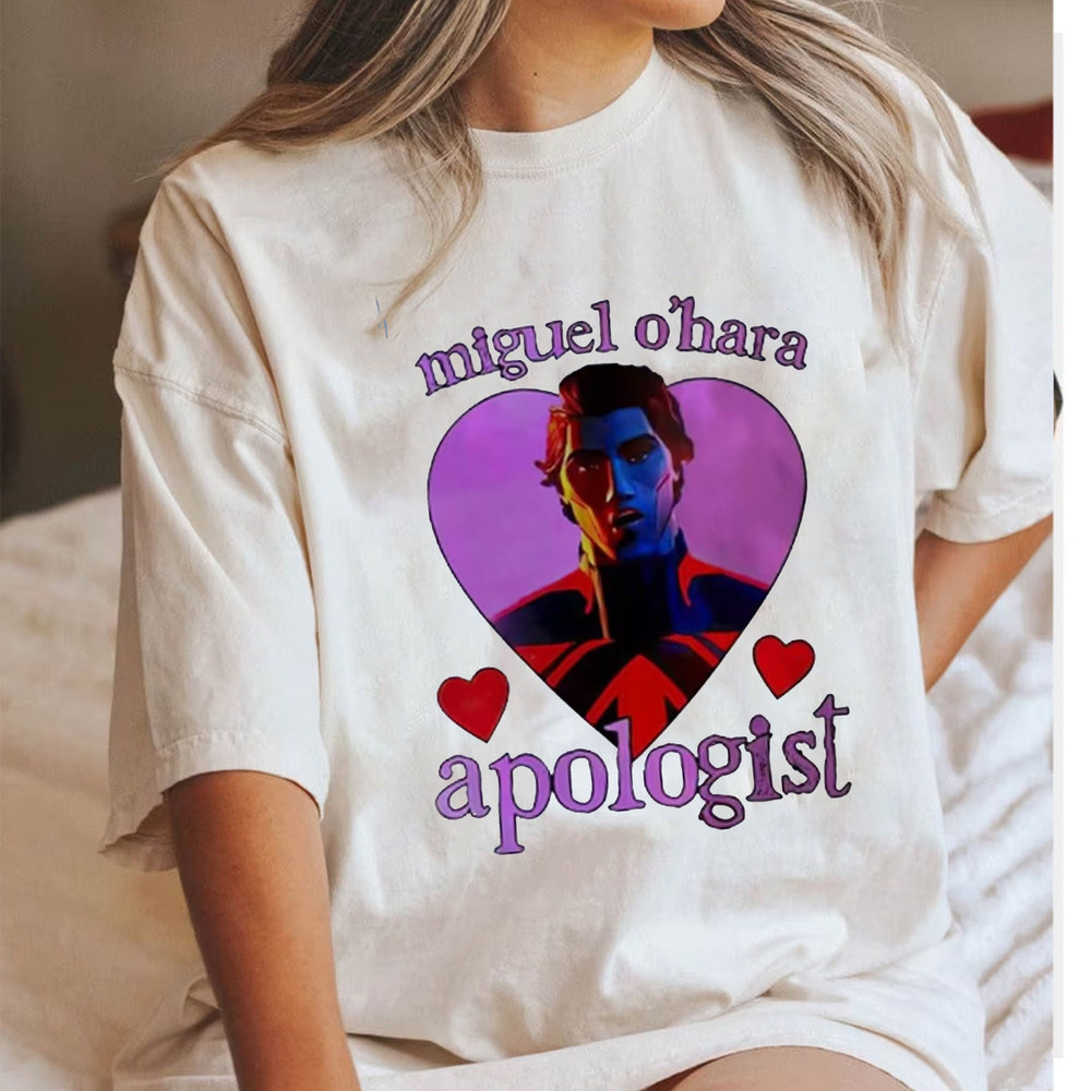 Miguel O Hara Apologist Shirt, Across the Spider-Verse Miguel O Hara y2k Shirt Unisex Tee - 1.jpg