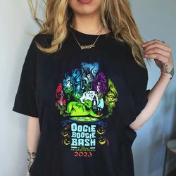 oogie boogie bash 2023 shirt, oogie boogie shirt, disney villains