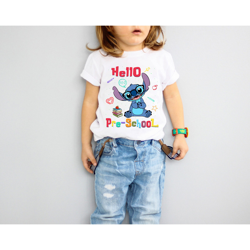 Personalized Back To School Stitch Shirt,Stitch Hello School shirt,First Day Of School,Preschool Shirt,Kindergarten Shirt,1st Grade Toddler - 5.jpg
