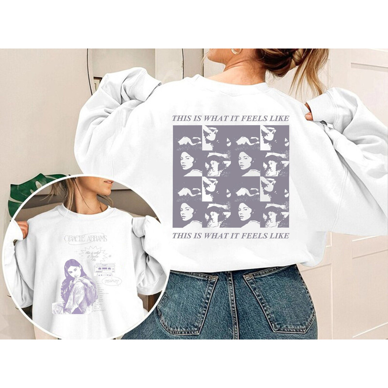 This is What it feel like shirt, Gracie Abrams Shirt,The Good Riddance Tour 2023 Merch, Gracie Abrams Sweatshirt - 1.jpg
