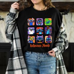 vintage disney halloween stitch shirt, disneyworld halloween shir