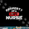 Property of a Hot Nurse png, sublimation World Nurses Day Shirt copy.jpg