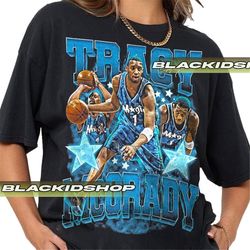 limited tracy mcgrady vintage t-shirt, gift for woman and man unisex t-shirt