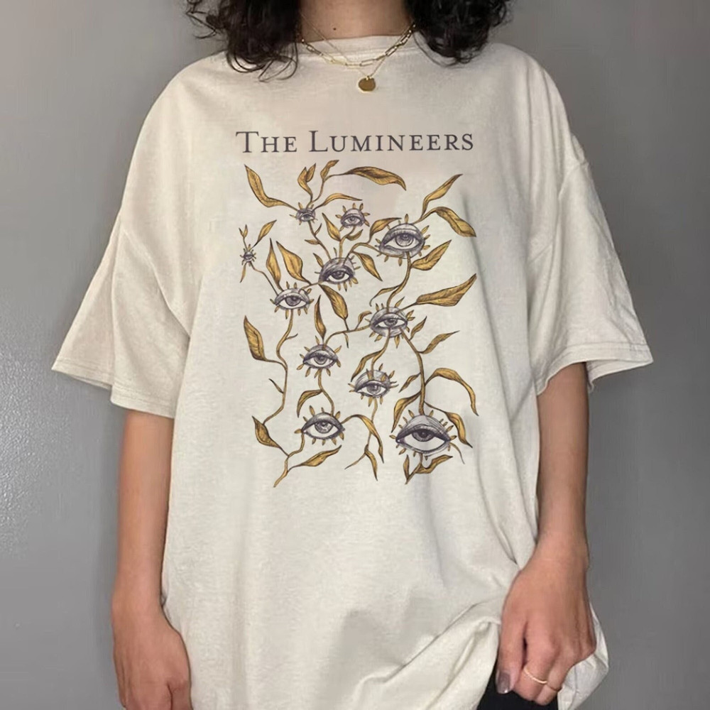 Vintage The Lumineers Eye n Vine Shirt, 2023 The Lumineers Tour Merch, The Lumineers Concert, The Lumineers Tee - 1.jpg