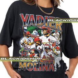 yadier molina shirt, baseball shirt, classic 90s graphic tee, unisex, vintage bootleg, gift, retro
