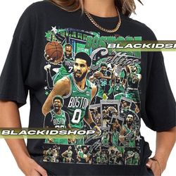 jayson tatum, jaylen brown, marcus smart, grant williams team shirt, basketball, classic 90s graphic tee, unisex, vintag