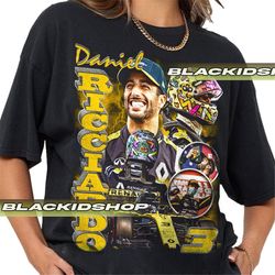 daniel ricciardo shirt, formula racing f1 shirt, 90s men's women's tee unisex soft