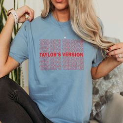taylor's version shirt, concert shirt, swiftie merch, swiftie gift, taylor swiftie merch, swiftie inspired tee