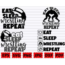 eat sleep wrestling repeat svg | eat sleep wrestling svg | eat wrestling repeat svg | eat sleep repeat svg | wrestling c