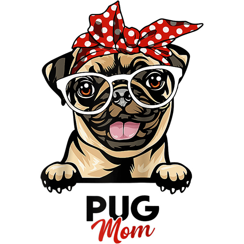 pug mom mors day dog lovers s women .pngpug mom mors day dog lovers s women .png