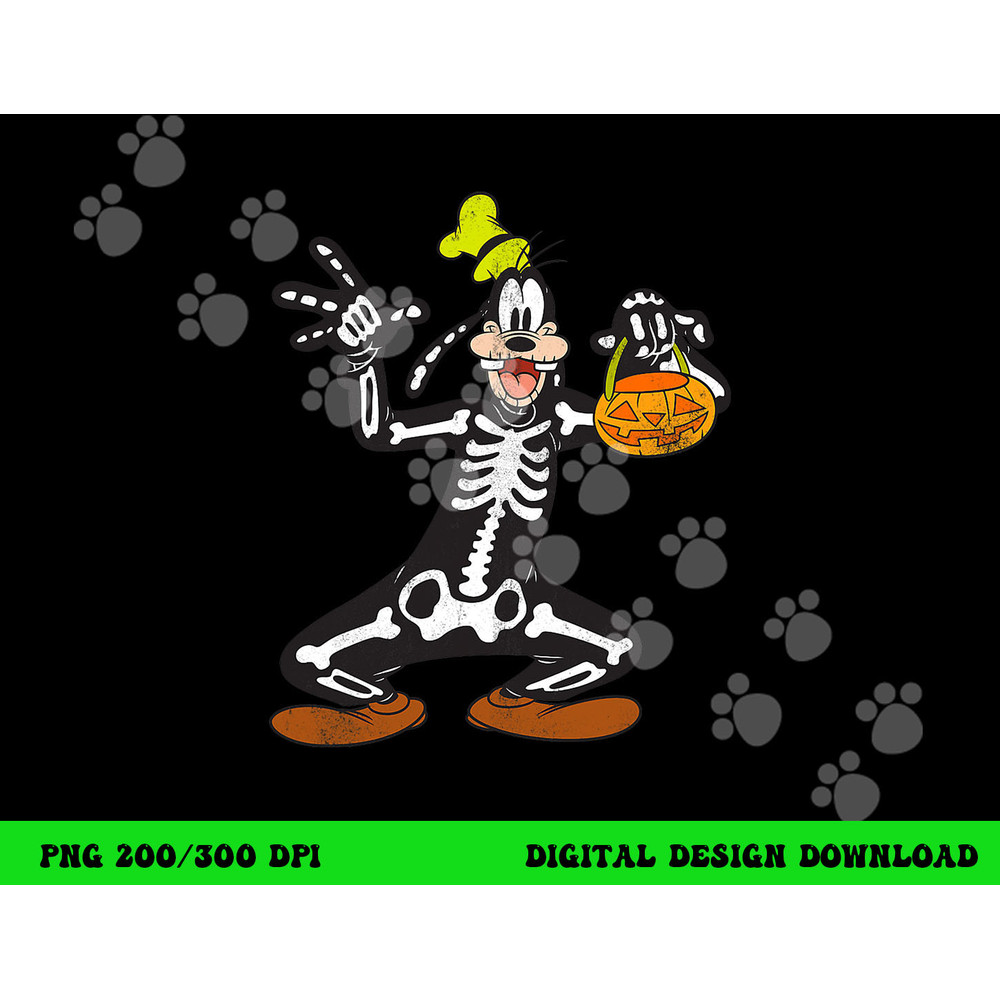 Disney Goofy Skeleton Halloween  png,sublimation copy.jpg