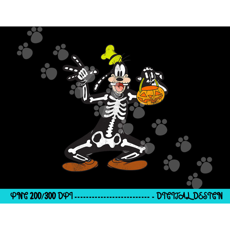 Disney Goofy Skeleton Halloween  png,sublimation copy.jpg