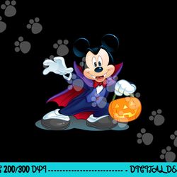 disney halloween mickey mouse vampire png, sublimation copy