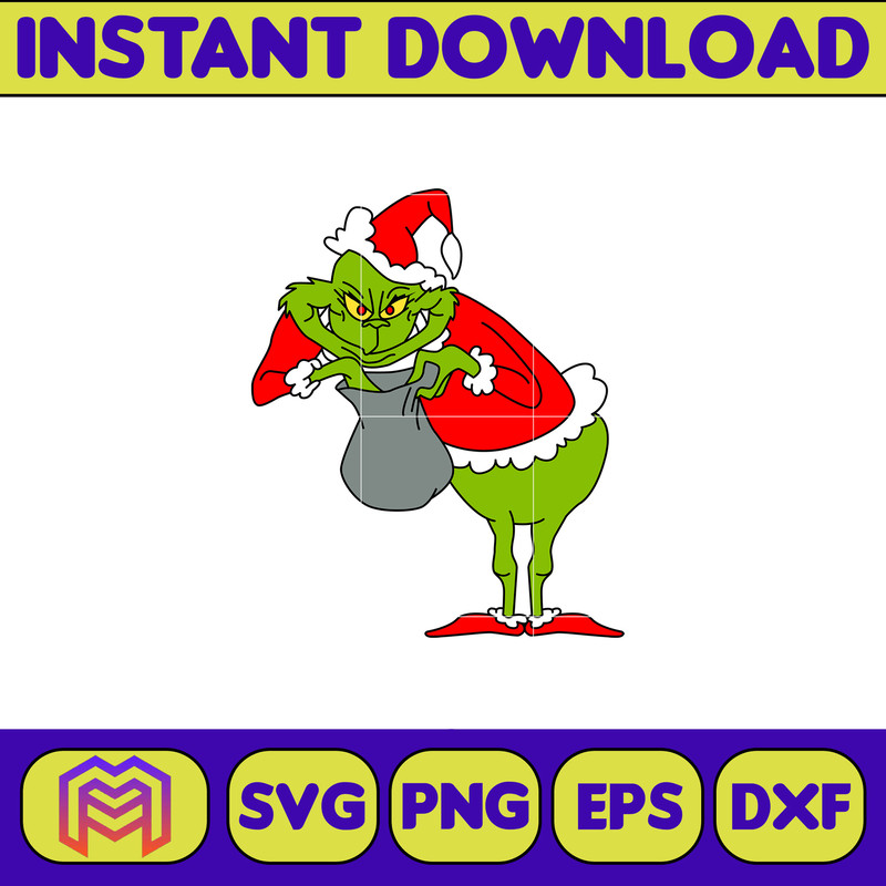 Grinch SVG, Grinch Christmas Svg, Grinch Face Svg, Grinch Hand Svg, Clipart Cricut Vector Cut File, Instant Download (367).jpg