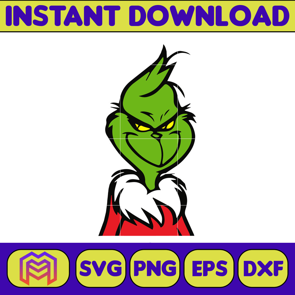 Grinch SVG, Grinch Christmas Svg, Grinch Face Svg, Grinch Hand Svg, Clipart Cricut Vector Cut File, Instant Download (381).jpg