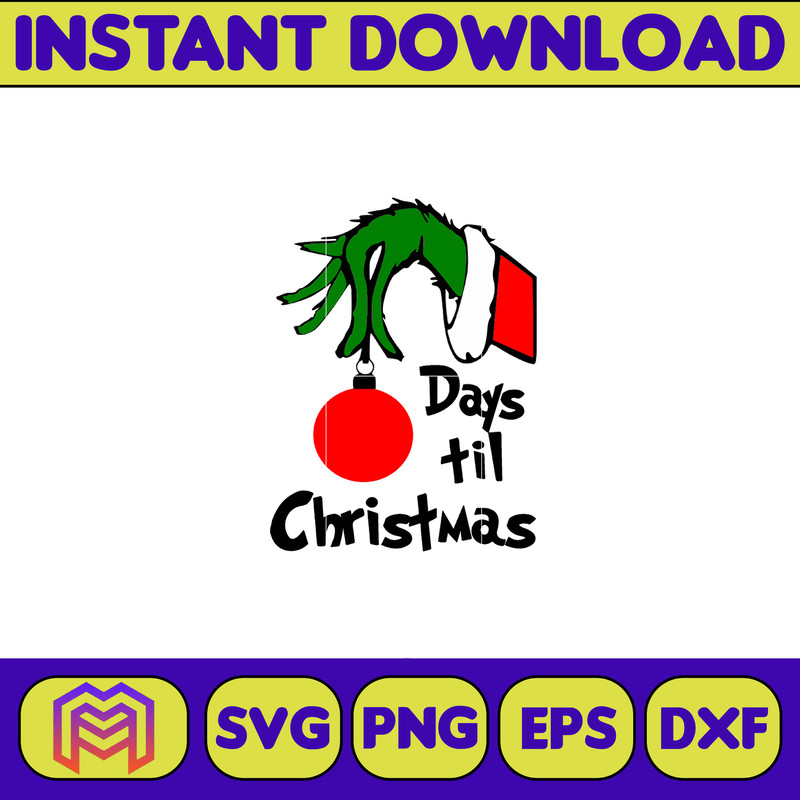 Grinch SVG, Grinch Christmas Svg, Grinch Face Svg, Grinch Hand Svg, Clipart Cricut Vector Cut File, Instant Download (427).jpg