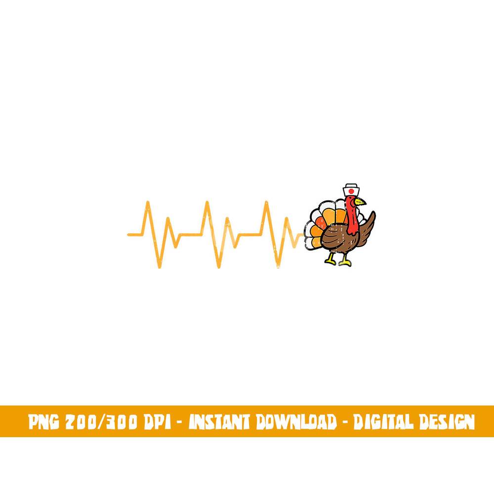 Heartbeat Turkey Nurse Thanksgiving Scrub Top Fall RN ICU ER png, sublimation copy.jpg
