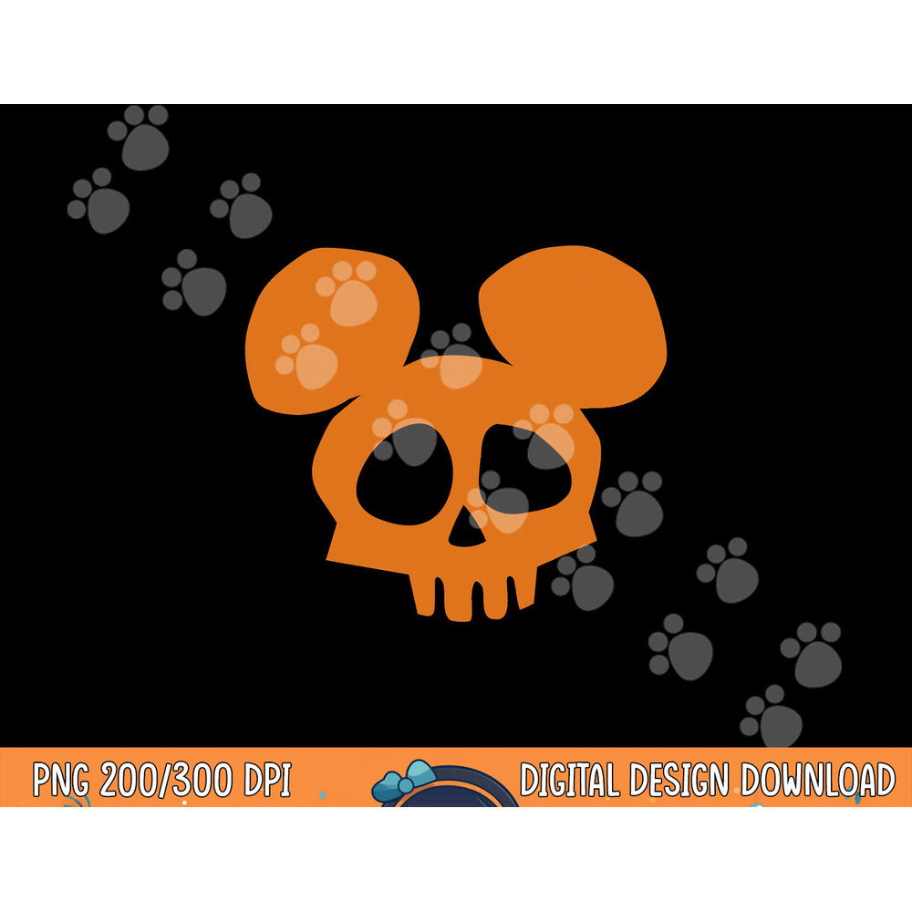 Disney Mickey Mouse Skull Halloween png, sublimation copy.jpg