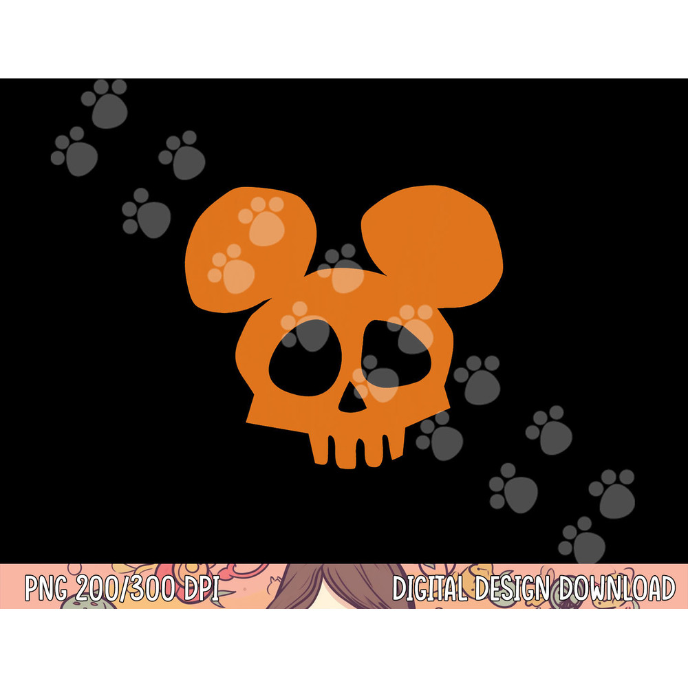 Disney Mickey Mouse Skull Halloween png, sublimation copy.jpg