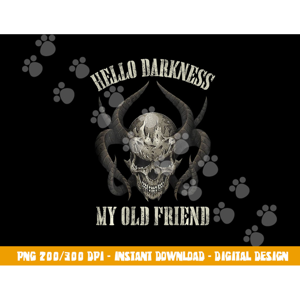 hello darkness my old friend demon skull horn halloween png,sublimation copy.jpg