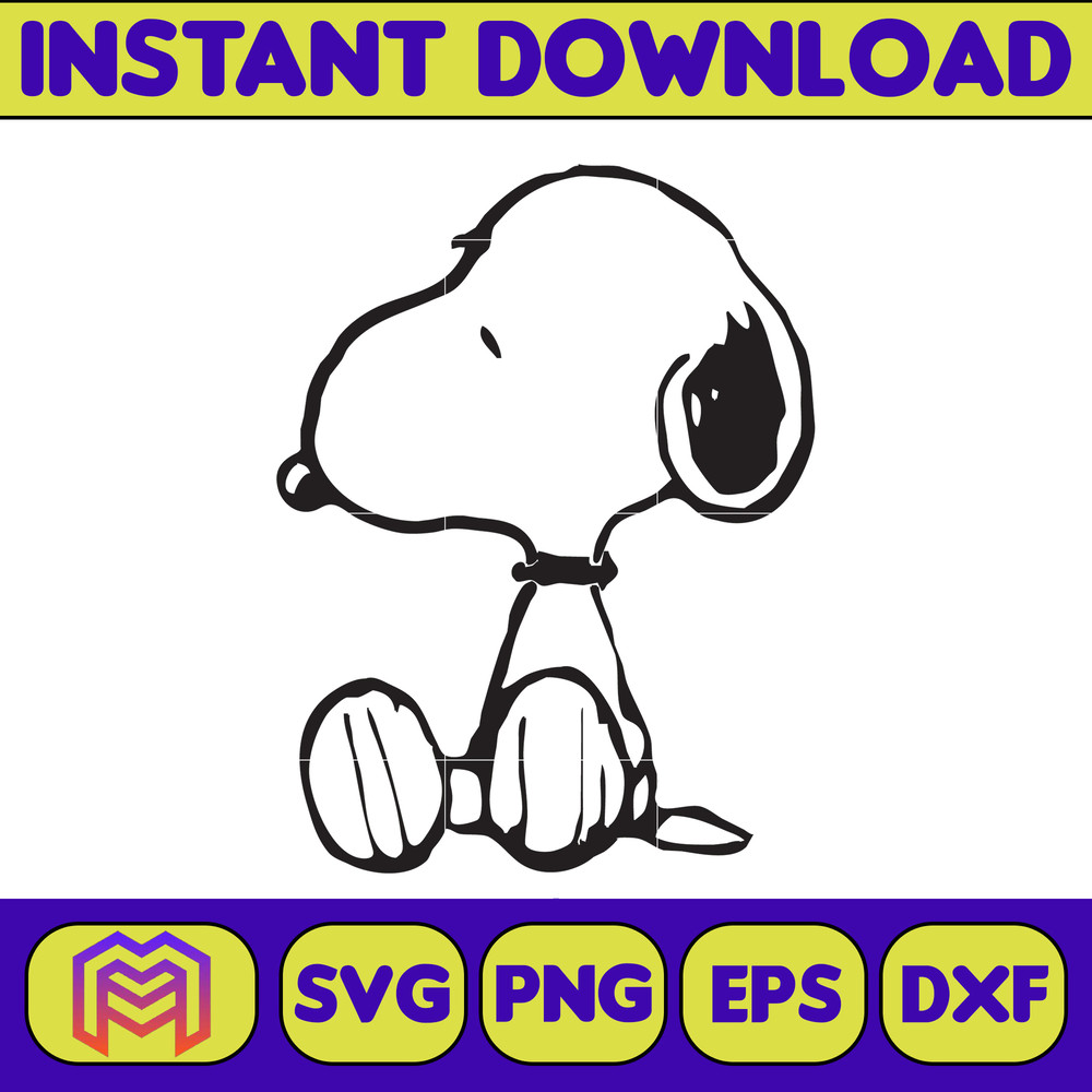 Snoopy Svg, Peanuts SVG, Snoopy clipart, Snoopy Svg, Snoopy Printable, Charlie Brown SVG, Snoopy Silhouette (45).jpg