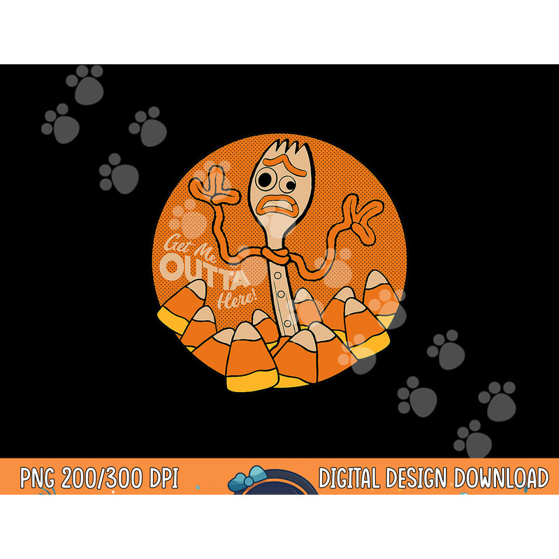 Disney PIXAR Toy Story 4 Forky Get Me Outta Here Halloween png,sublimation copy.jpg