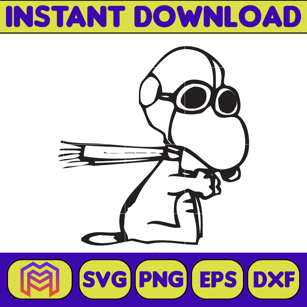 Snoopy Svg, Peanuts SVG, Snoopy clipart, Snoopy Svg, Snoopy Printable, Charlie Brown SVG, Snoopy Silhouette (52).jpg