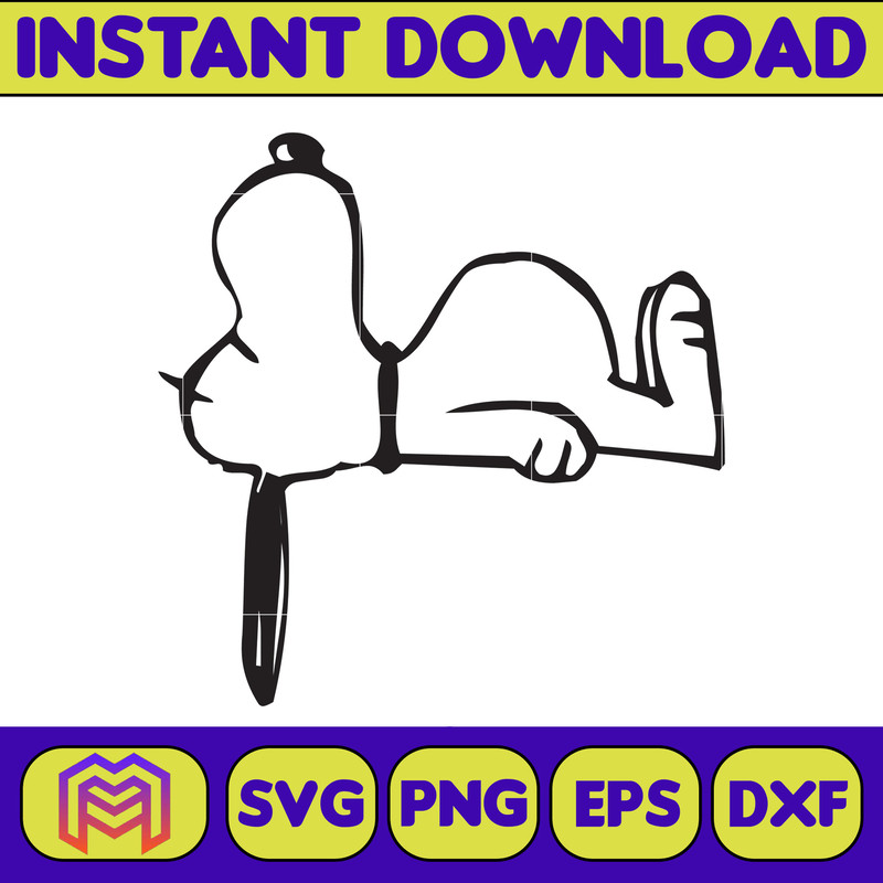 Snoopy Svg, Peanuts SVG, Snoopy clipart, Snoopy Svg, Snoopy Printable, Charlie Brown SVG, Snoopy Silhouette (53).jpg