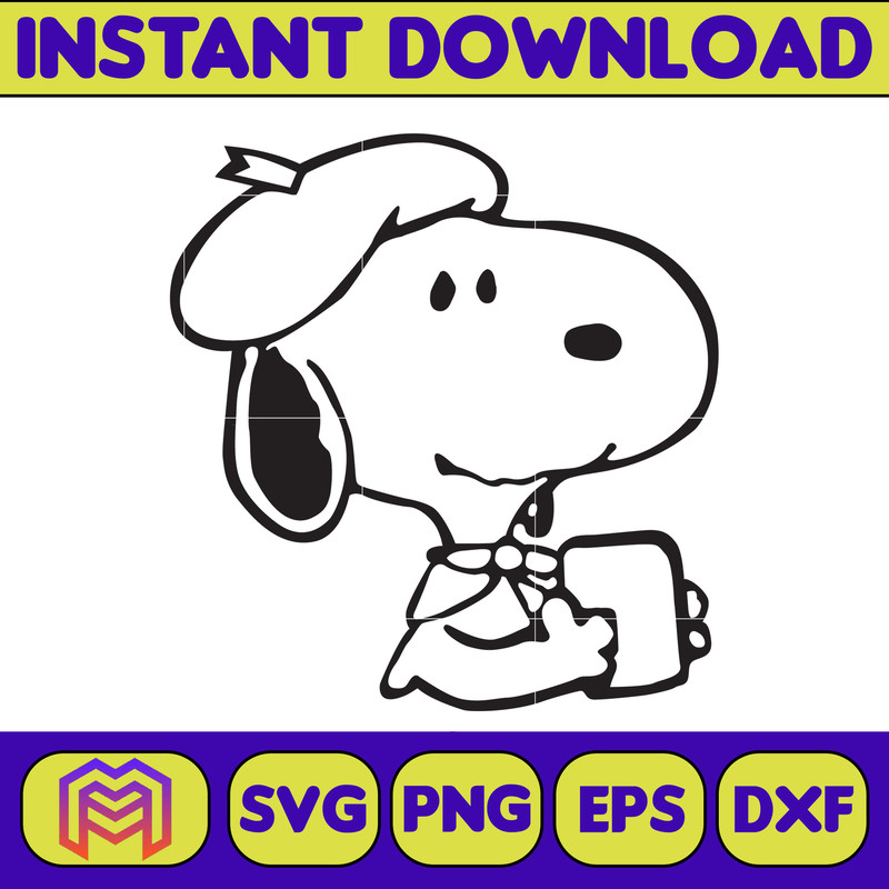 Snoopy Svg, Peanuts SVG, Snoopy clipart, Snoopy Svg, Snoopy Printable, Charlie Brown SVG, Snoopy Silhouette (55).jpg