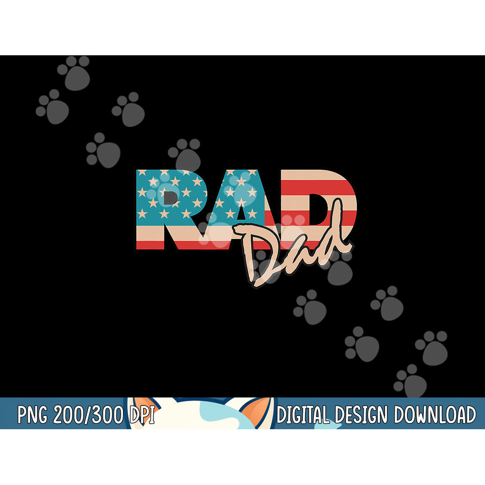 Rad Dad 1990 s retro Gift for Farther png, sublimation copy.jpg
