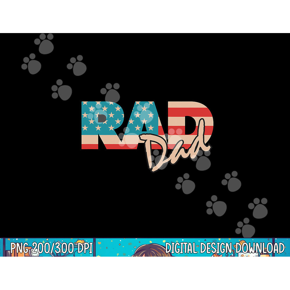 Rad Dad 1990 s retro Gift for Farther png, sublimation copy.jpg