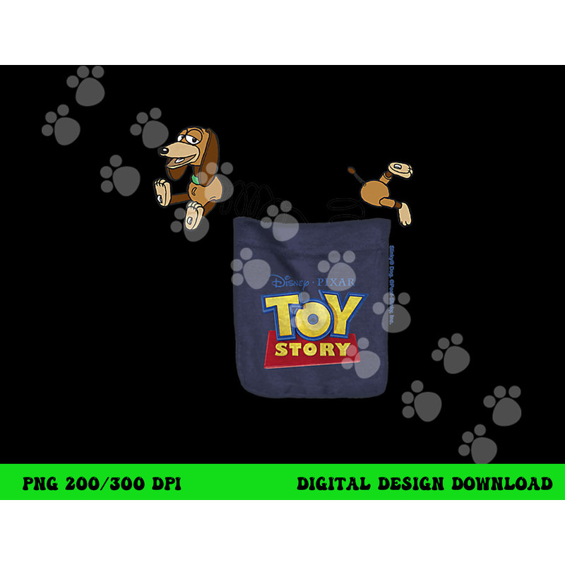 Disney Pixar Toy Story Slinky Dog Pocket Graphic png, sublimation png, sublimation copy.jpg