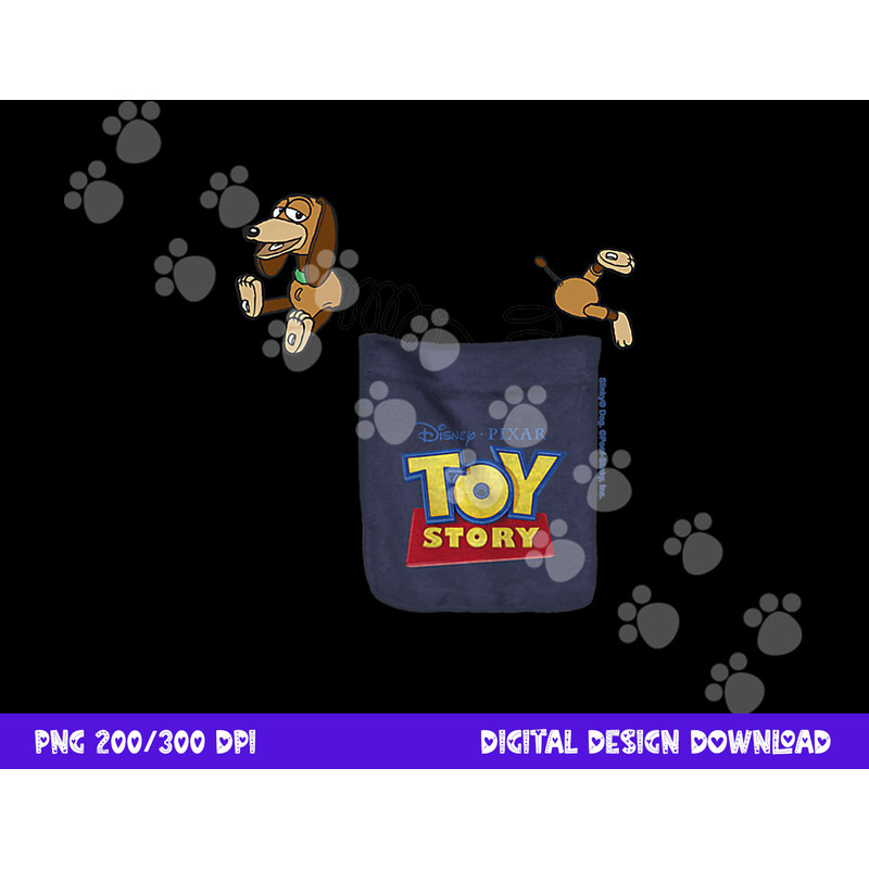 Disney Pixar Toy Story Slinky Dog Pocket Graphic png, sublimation png, sublimation copy.jpg
