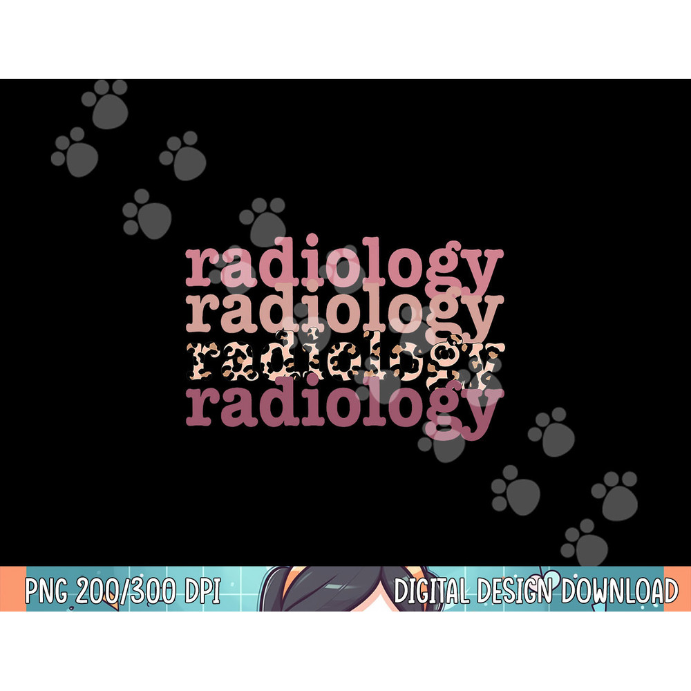 Radiology Leopard Technician Xray Tech Boho Nurse Men Women png, sublimation.jpg